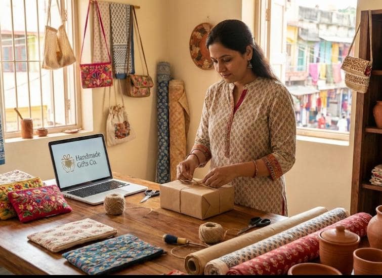 घर से ऑनलाइन बिज़नेस और प्रोडक्ट पैकिंग